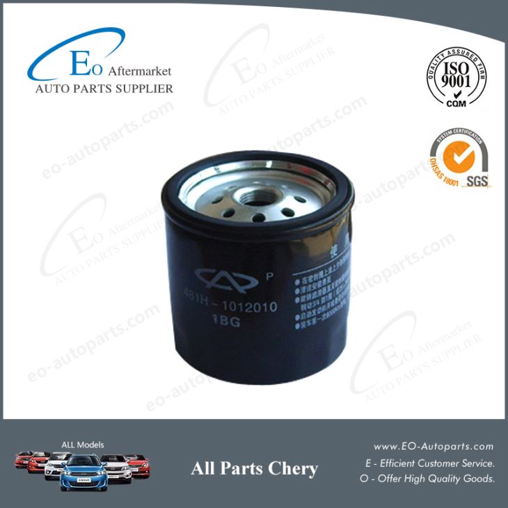 Wholesales Engine Oil Filters 481H-1012010 for Chery S21/QQ6/Speranza A213/Jaggi