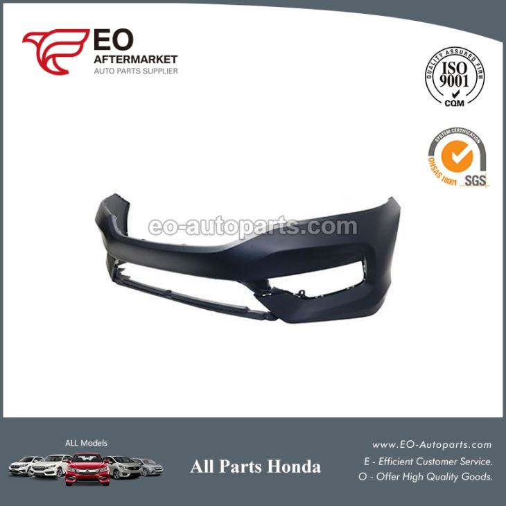 Front Bumper Face For 2016-17 Honda Accord Sedan EX, EX-L, EXL-V6 71101-T2F-A50ZZ