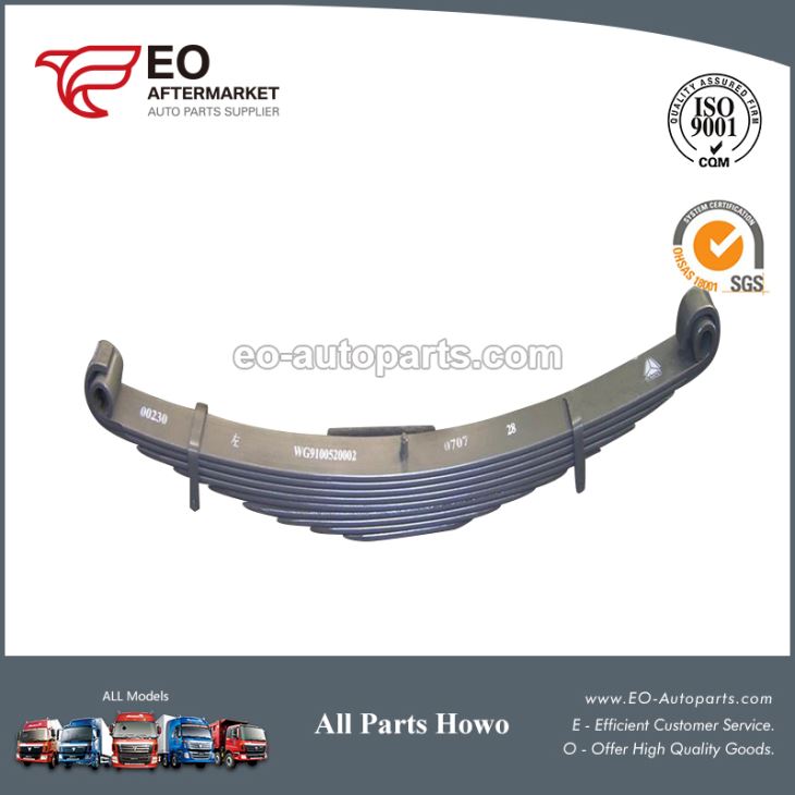 WG9100520002 Front Leaf Spring Plate Assembly For Sinotruk Howo And Steyr Truck