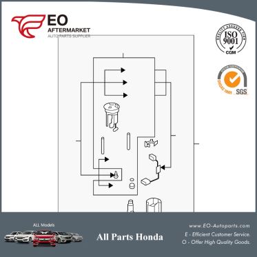 Module Set Fuel Pump For 2008-12 Honda Accord Coupe & Seden 17045-TA6-A00