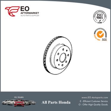 Brake Disc / Disk Front For 2009-2013 Honda Fit 5-Door, Sport, Sportn 45251-SCC-901