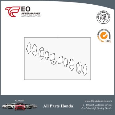 Brake Pads Set, Fr For 2015-2017 Honda Fit 5-Door EX, EX-L, EX-LN, LX 45022-T5R-A01