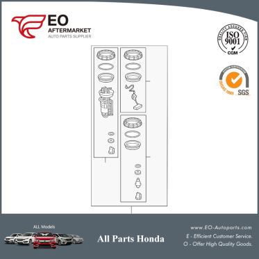 Module Assembly, Fuel Pump For 2015-17 Honda Fit 5-Door EX, LX 17045-T5R-A00