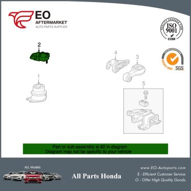 Bracket, Engine Side Mounting For 2015-17 Honda Fit 5-Door EX-LN, LX 50620-T7A-003