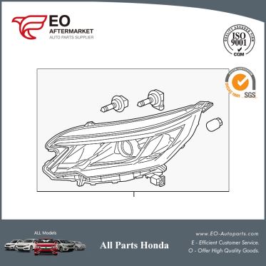 Headlight Assembly R For 2015-16 Honda CR-V 5-DOOR EX,EX-L,33100-T1W-A01