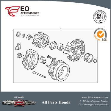 Generator Assy / Alternator Assy For 2015-16 Honda CR-V 5-DOOR EX, 31100-5X6-J01