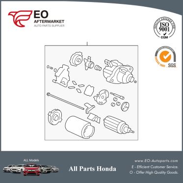 Starter Motor Assembly For 2007-09 Honda CR-V 5-DOOR EX, EX-L, LX 31200-RZA-A01